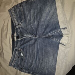 Seven7 Light Blue Jean Shorts
